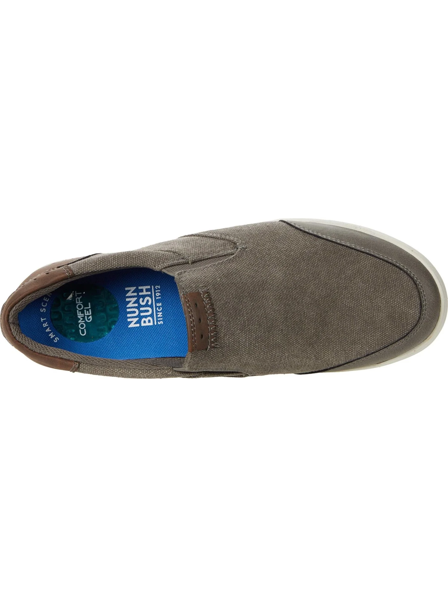 Лоферы Nunn Bush City Walk Canvas Moc Toe Slip-On — 2