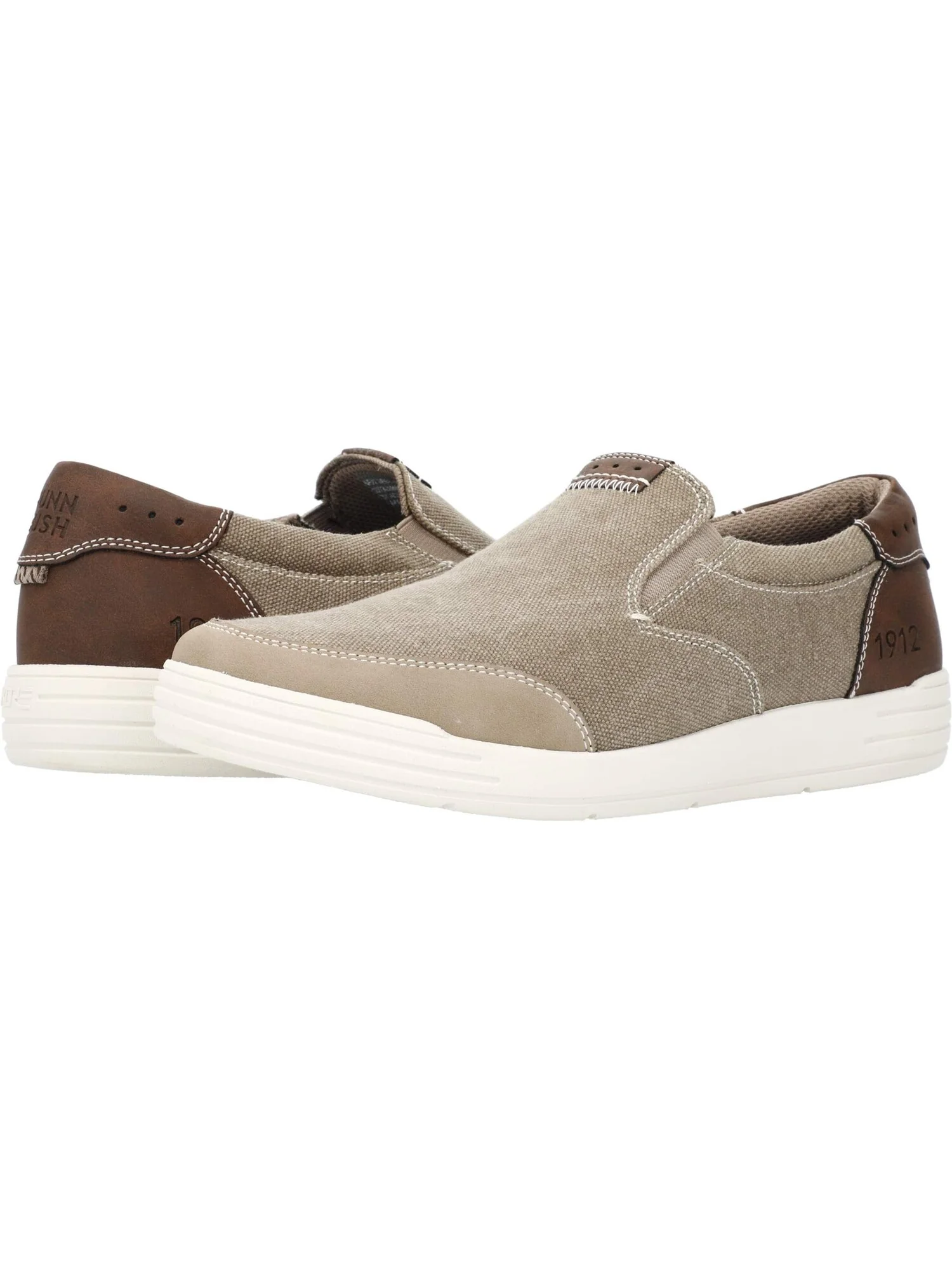 Лоферы Nunn Bush City Walk Canvas Moc Toe Slip-On — 1