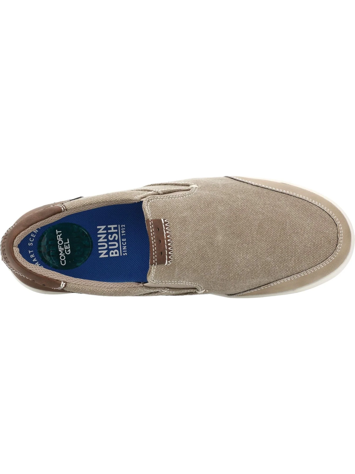 Лоферы Nunn Bush City Walk Canvas Moc Toe Slip-On — 2