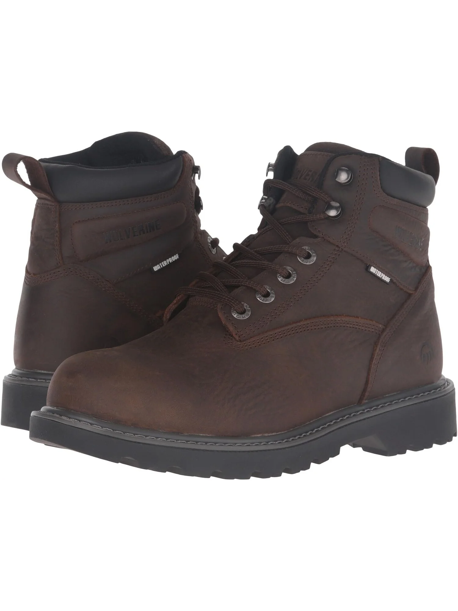 Ботинки Wolverine Floorhand Steel Toe — коричневый