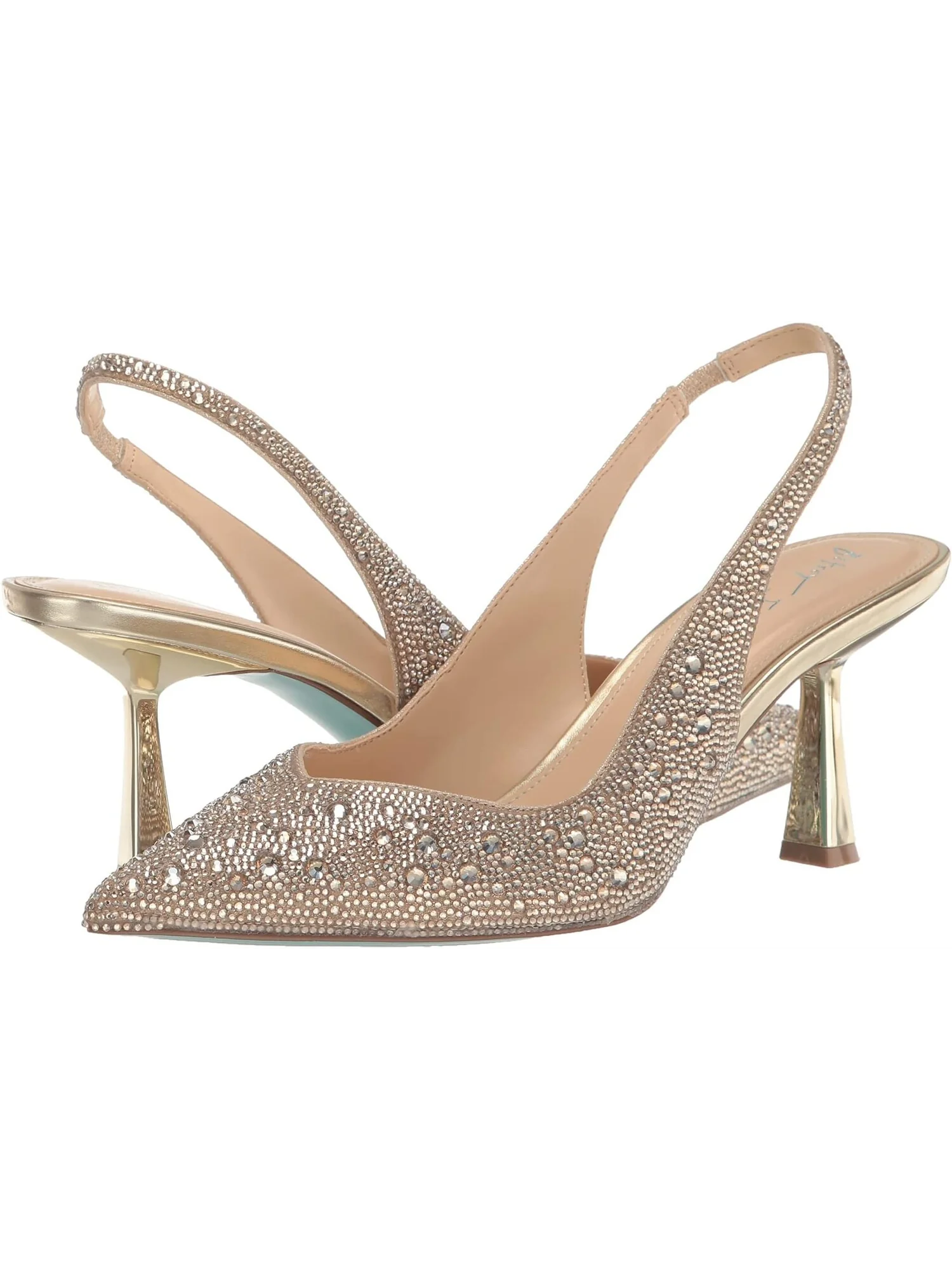 Туфли Clark Blue by Betsey Johnson — золотистый