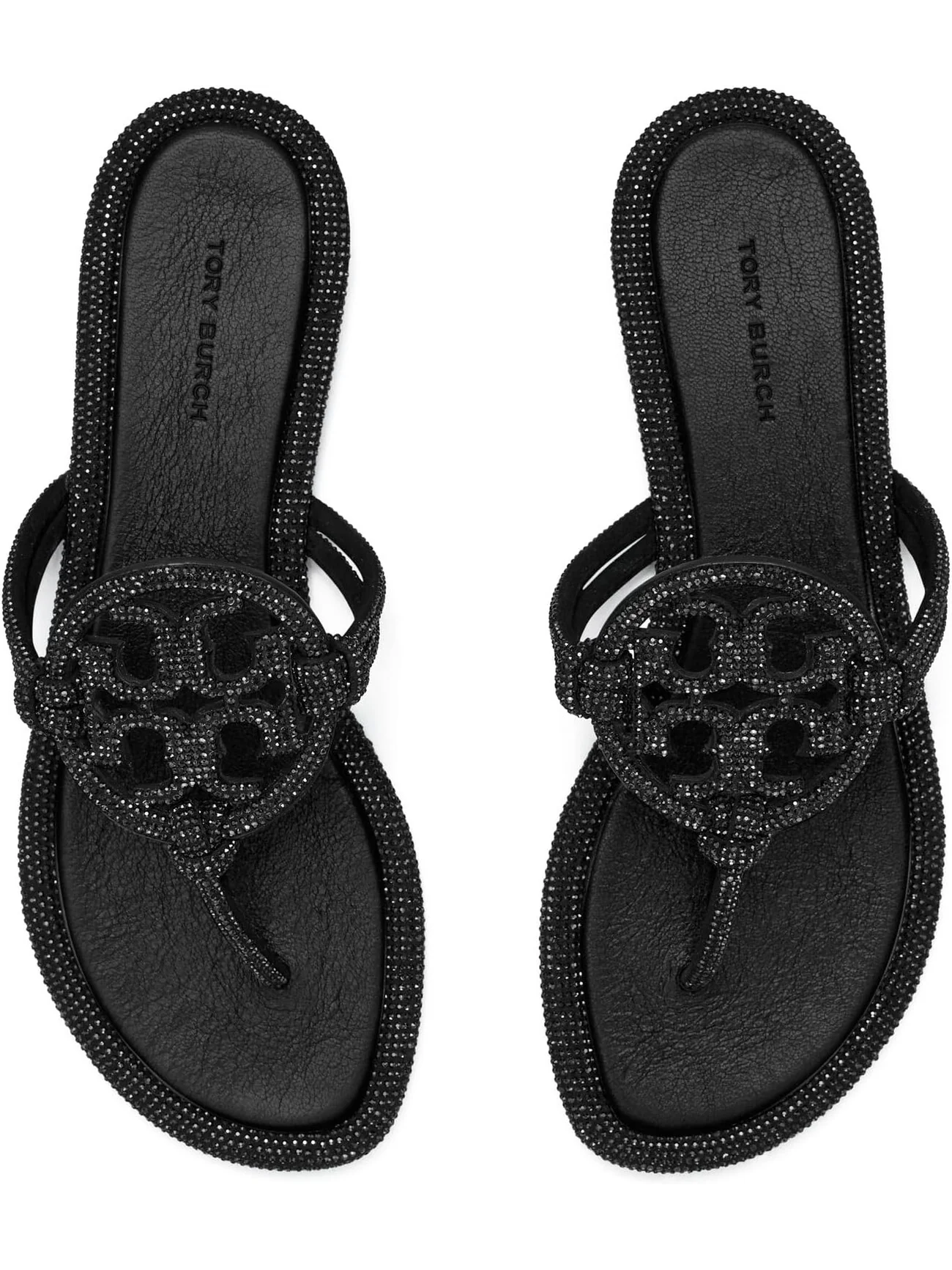 Сандалии на плоской подошве Miller Knotted Pave Tory Burch — 2