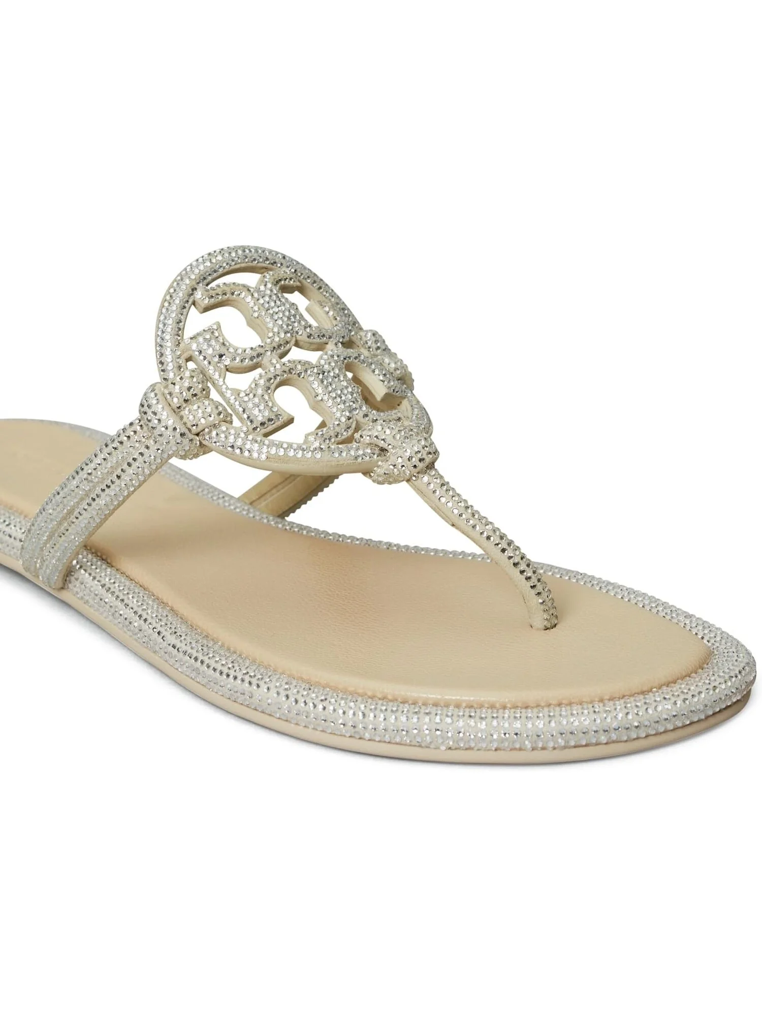 Сандалии на плоской подошве Miller Knotted Pave Tory Burch — 4