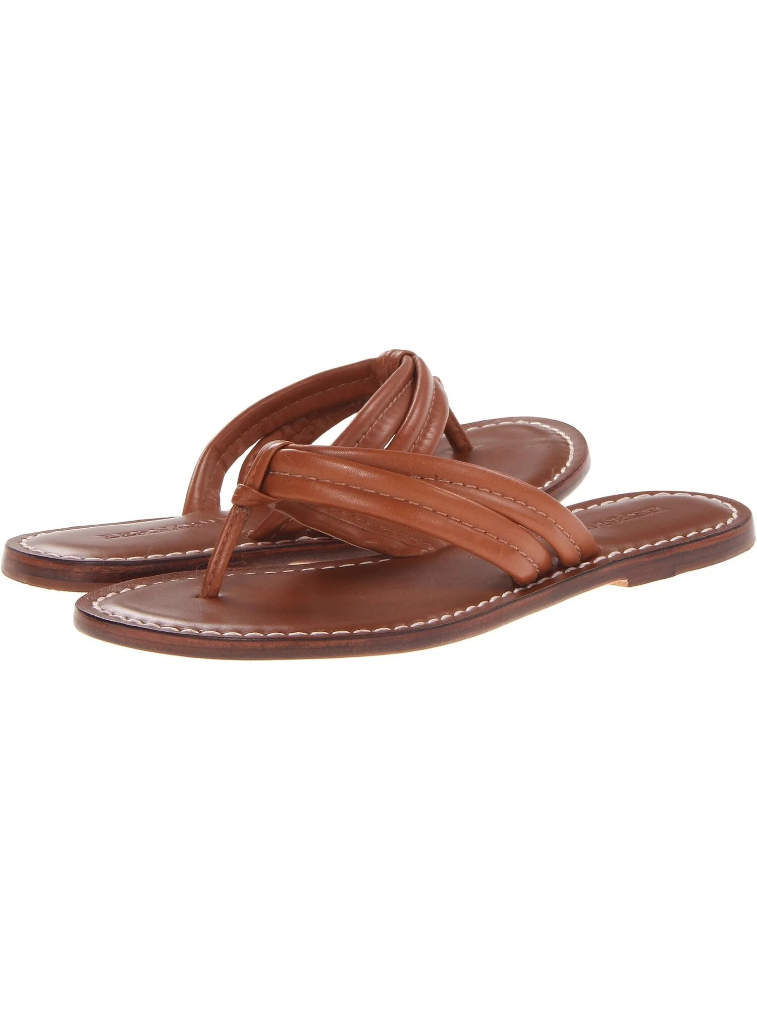 Шлепанцы Miami Sandal Bernardo, цвет Luggage Calf — бежевый