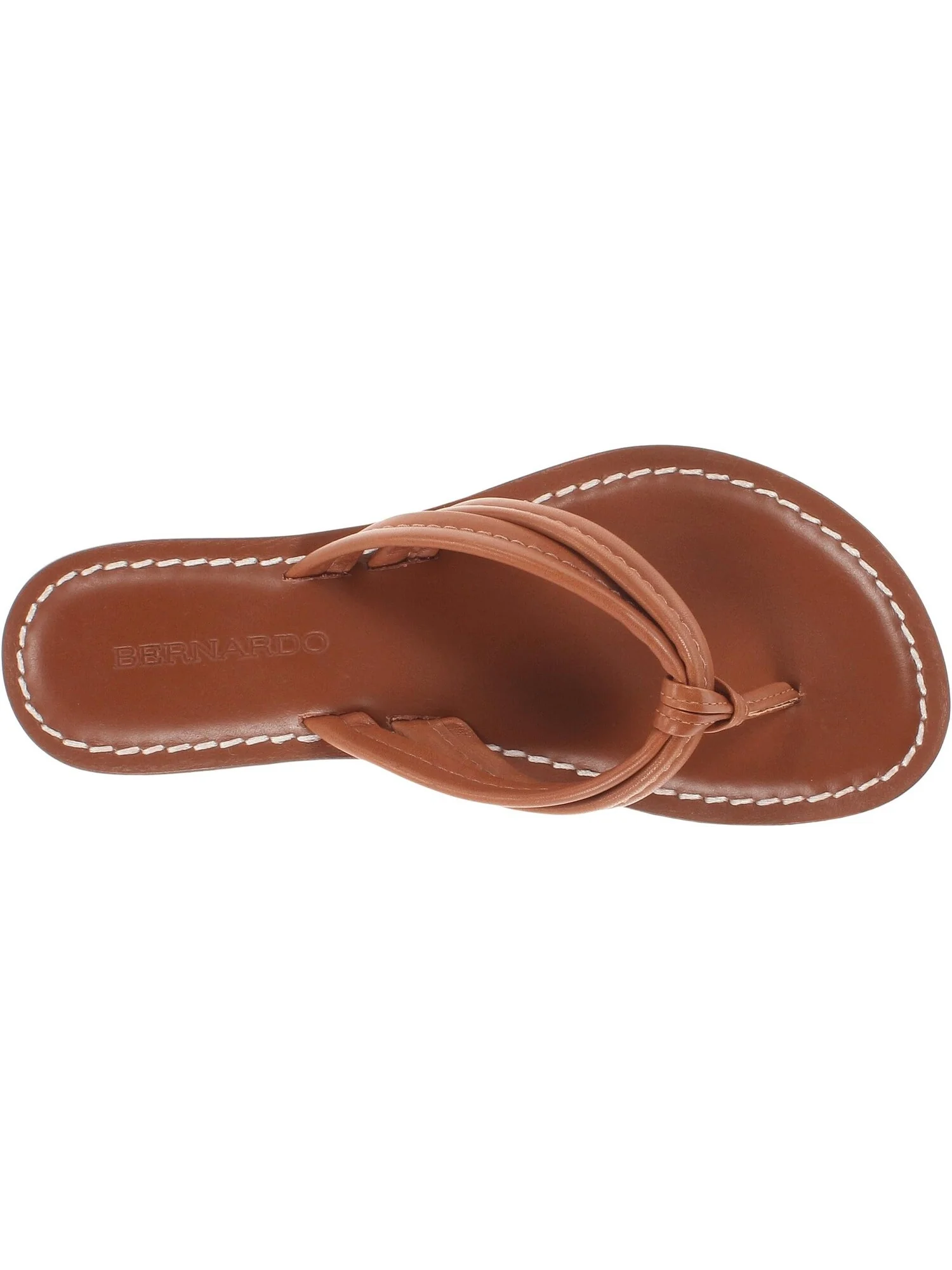 Шлепанцы Miami Sandal Bernardo, цвет Luggage Calf — 2