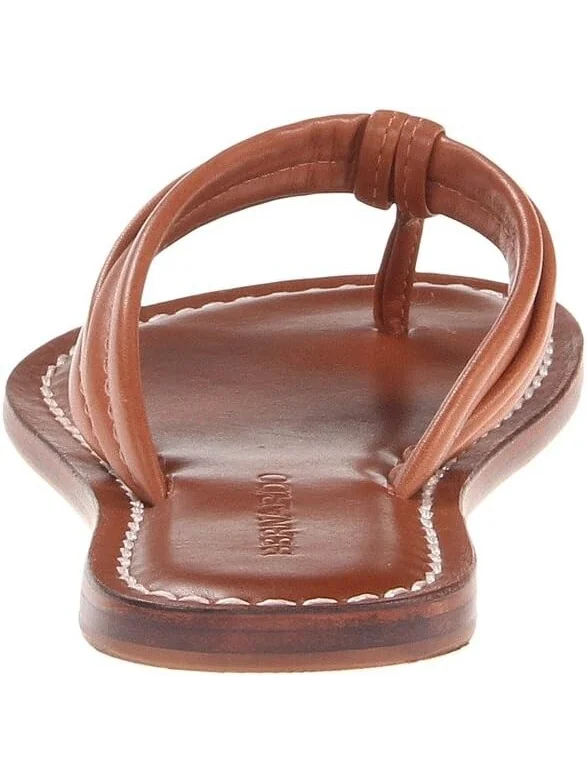 Шлепанцы Miami Sandal Bernardo, цвет Luggage Calf — 5