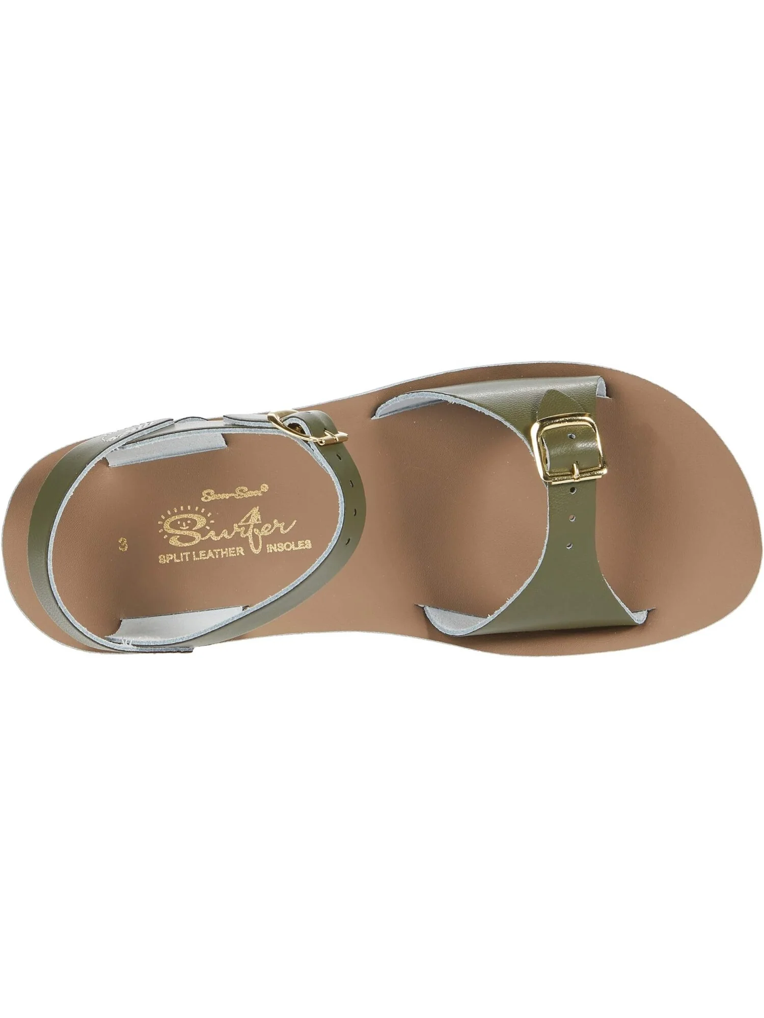 Сандалии на плоской подошве Sun-San - Surfer Salt Water Sandal by Hoy Shoes — 2