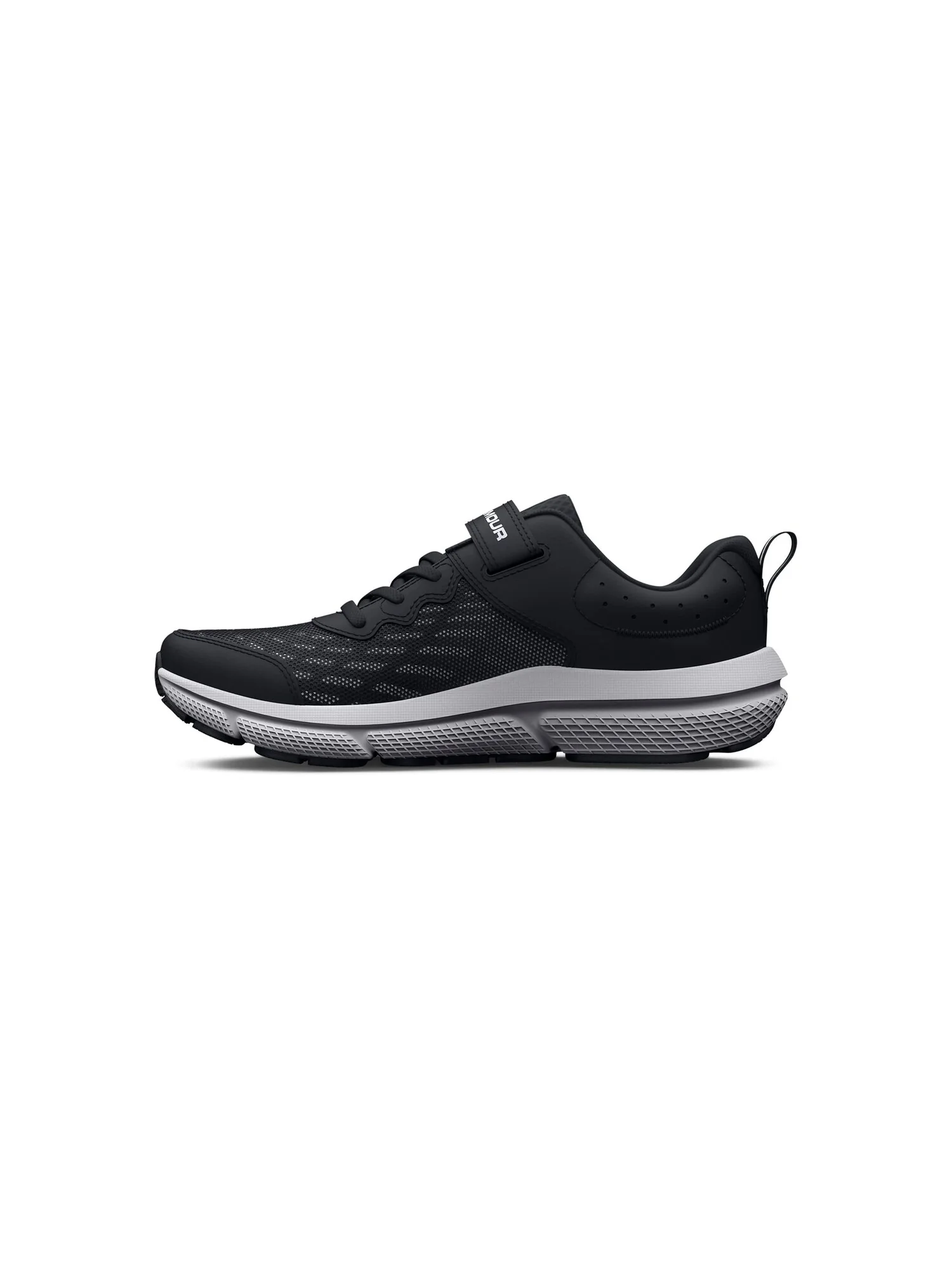 Кроссовки Under Armour Kids Assert 10 Alternate Closure (Little Kid) — изображение 3 из 5, белый