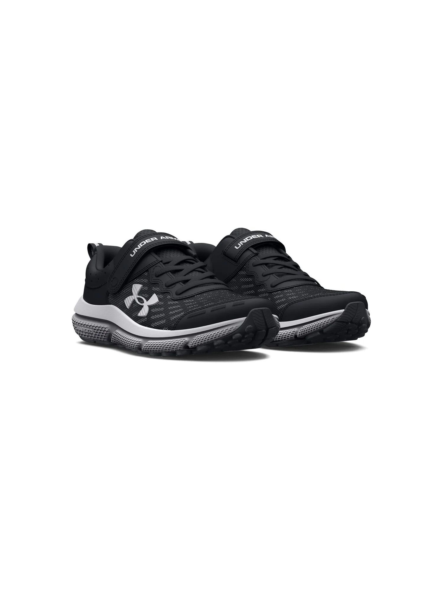 Кроссовки Under Armour Kids Assert 10 Alternate Closure (Little Kid) — изображение 4 из 5, белый