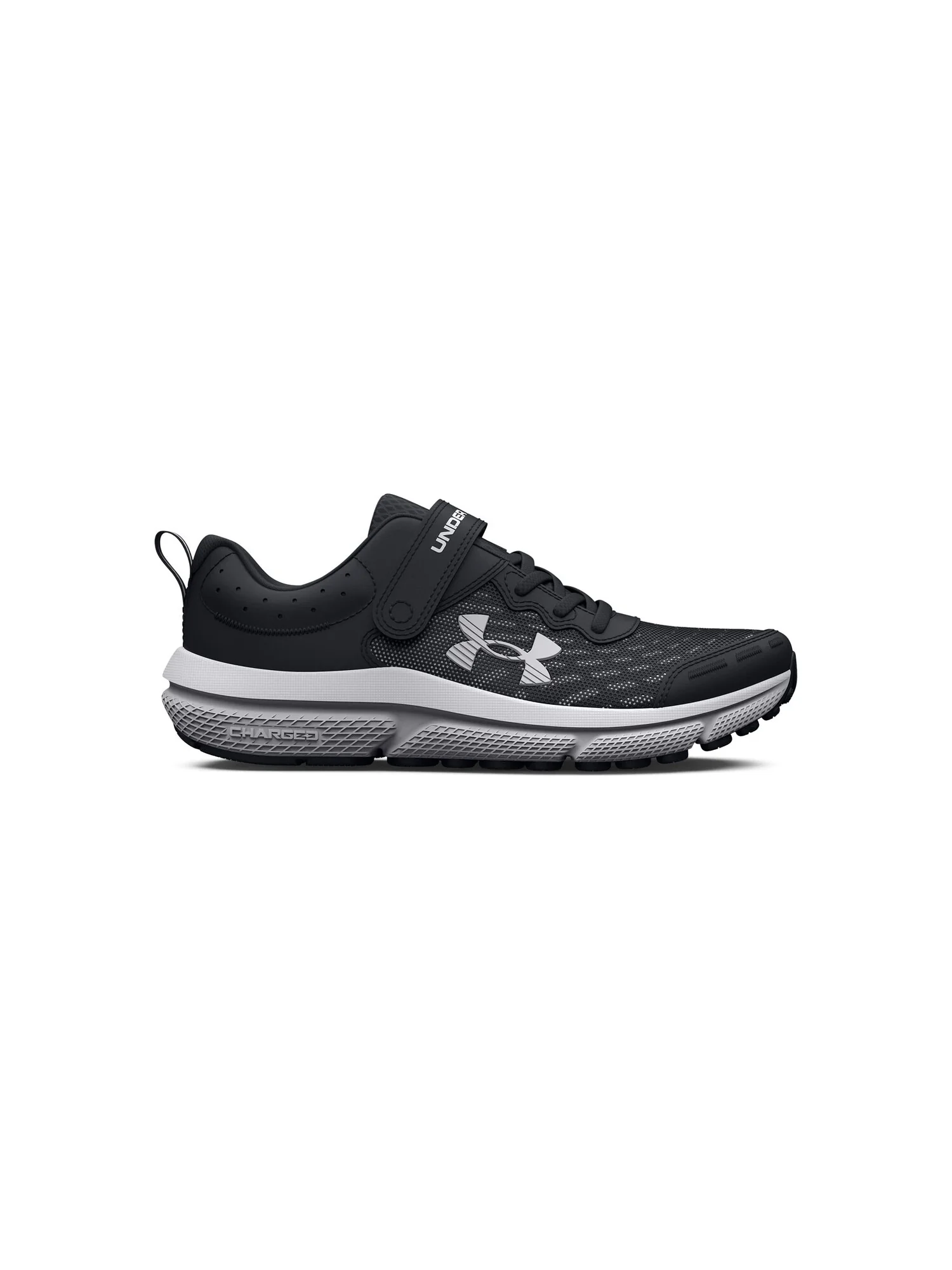 Кроссовки Under Armour Kids Assert 10 Alternate Closure (Little Kid) — изображение 5 из 5, белый