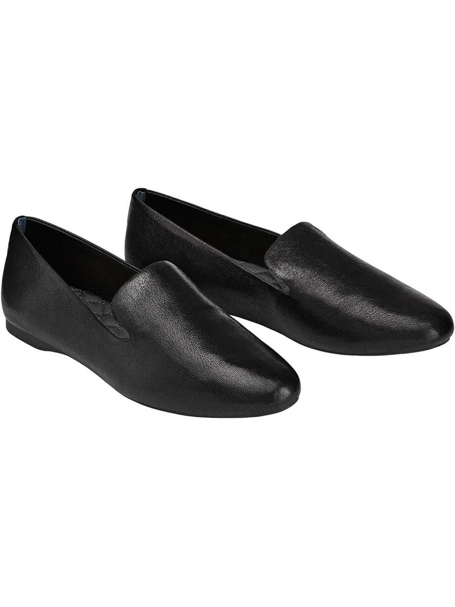 Туфли на плоской подошве Birdies Starling Leather Flat — черный