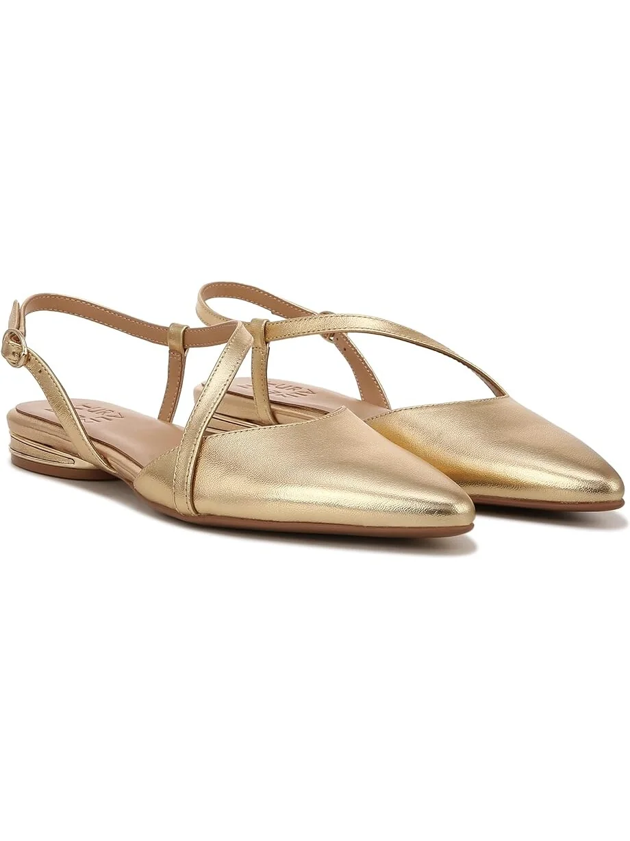 Туфли на плоской подошве Naturalizer Hawaii Pointed Toe Slingback Flats — 1