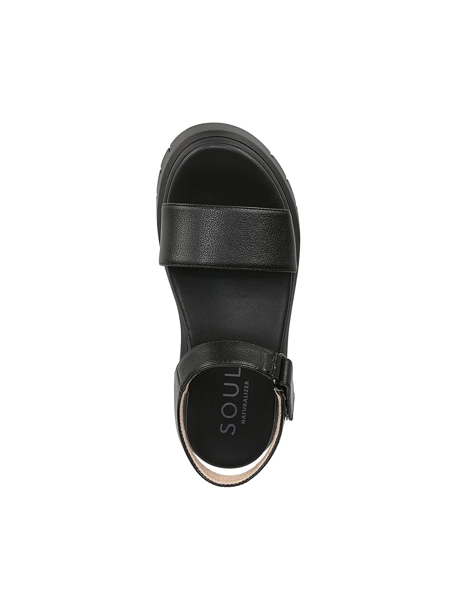 Сандалии Naturalizer Poppi Ankle Strap Platform Flat Sandal — 2