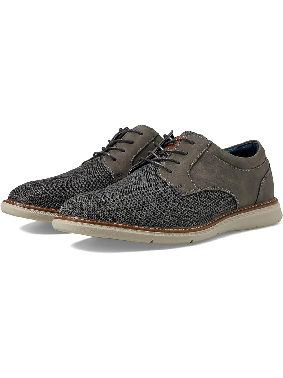 Кроссовки Nunn Bush Chase Knit Plain Toe Oxford Lightweight Breathable Versatile Lace Up — 1