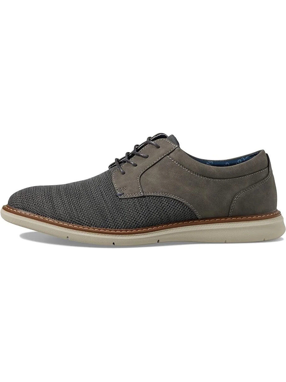 Кроссовки Nunn Bush Chase Knit Plain Toe Oxford Lightweight Breathable Versatile Lace Up — 4