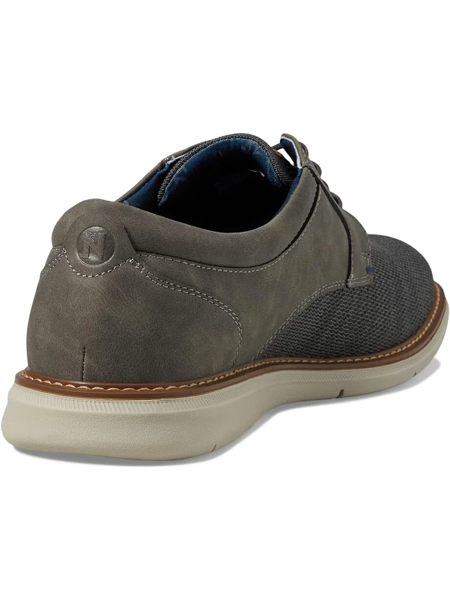 Кроссовки Nunn Bush Chase Knit Plain Toe Oxford Lightweight Breathable Versatile Lace Up — 5