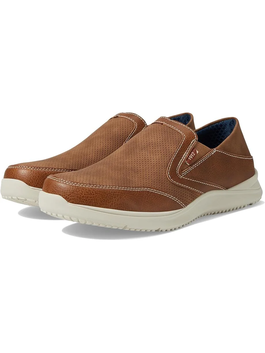 Кроссовки Nunn Bush Conway EZ Moccasin Toe Slip-On Easy Slip-In Loafer — 1