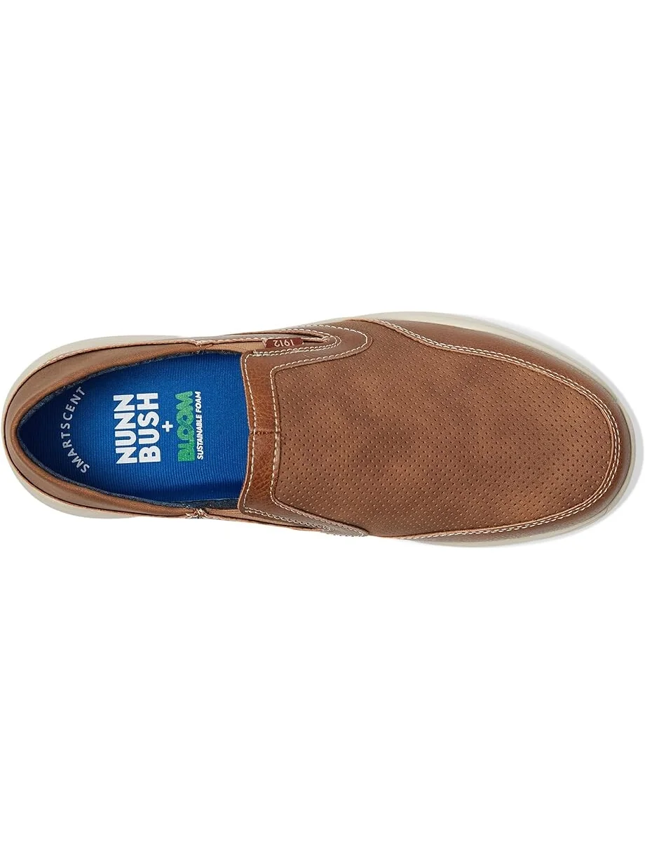 Кроссовки Nunn Bush Conway EZ Moccasin Toe Slip-On Easy Slip-In Loafer — 2