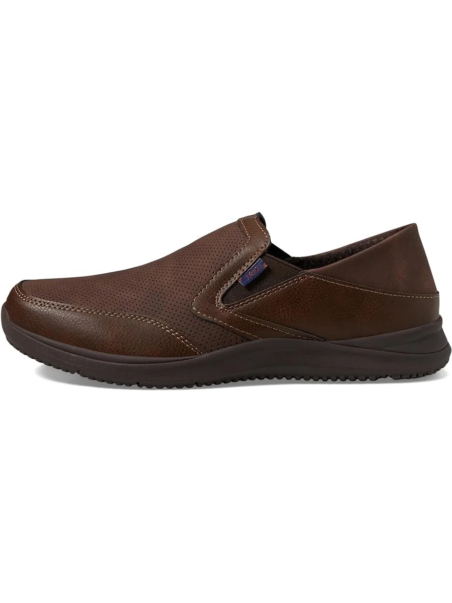 Кроссовки Nunn Bush Conway EZ Moccasin Toe Slip-On Easy Slip-In Loafer — 4