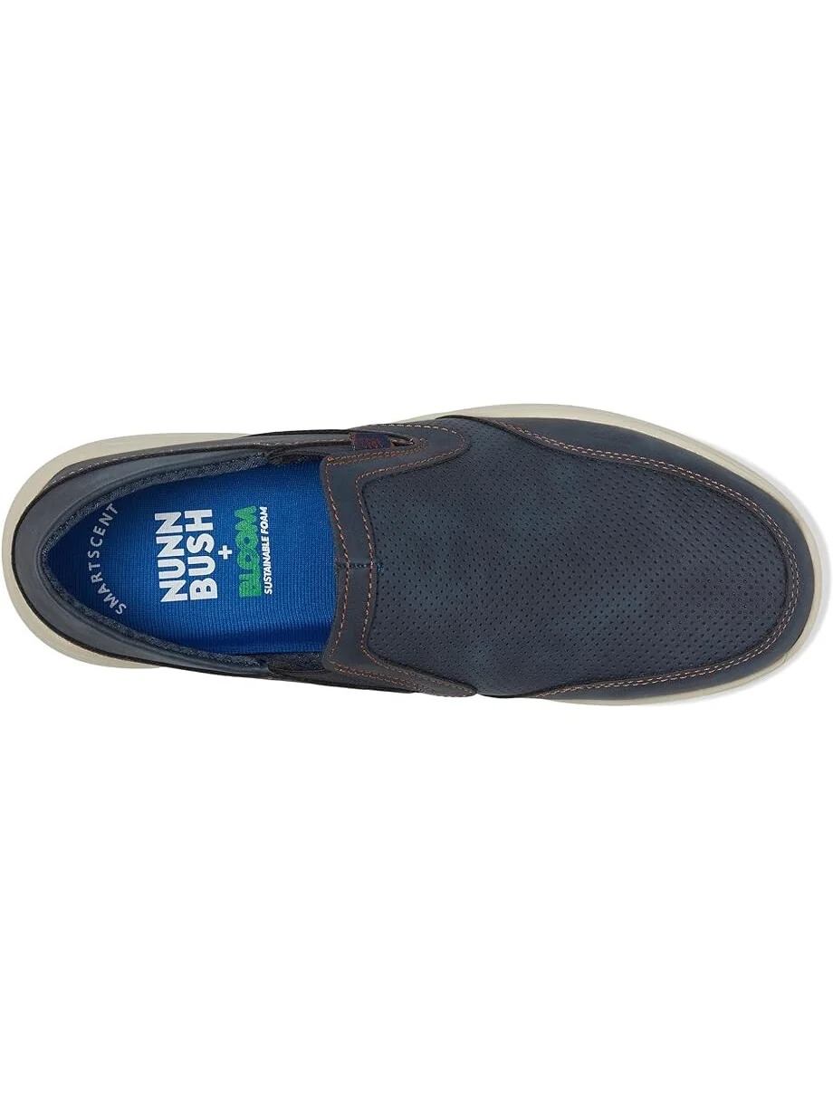 Кроссовки Nunn Bush Conway EZ Moccasin Toe Slip-On Easy Slip-In Loafer — 2