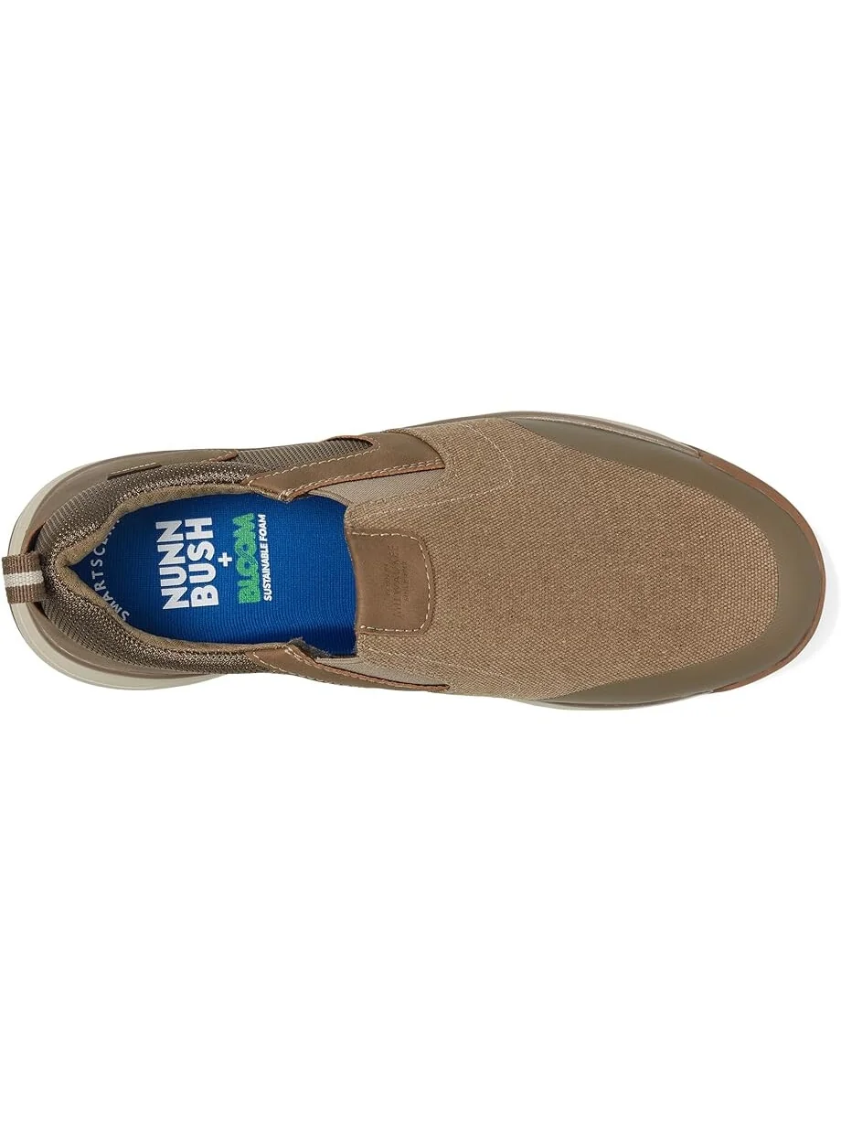 Кроссовки Nunn Bush Sedona Canvas Moccasin Toe Slip-On Comfortable Lightweight Loafer With Memory Foam — 2