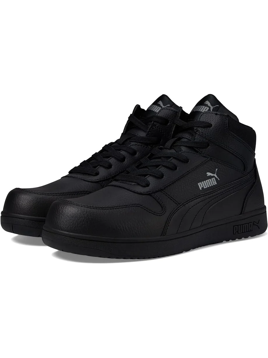 Кроссовки PUMA Safety Frontcourt Leather Mid ASTM EH — 1
