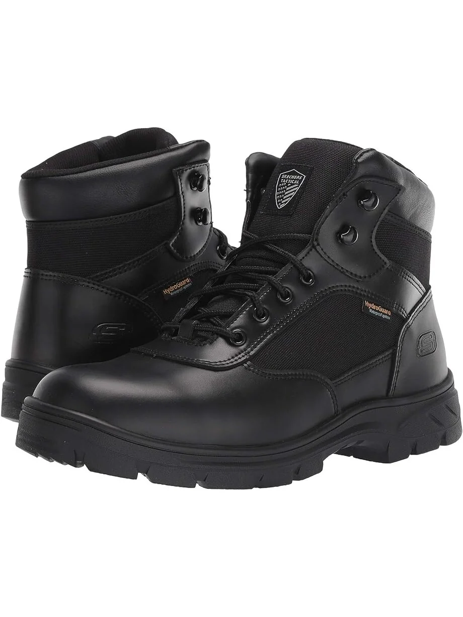 Ботинки SKECHERS Work Wascana - Benen WP Tactical — черный