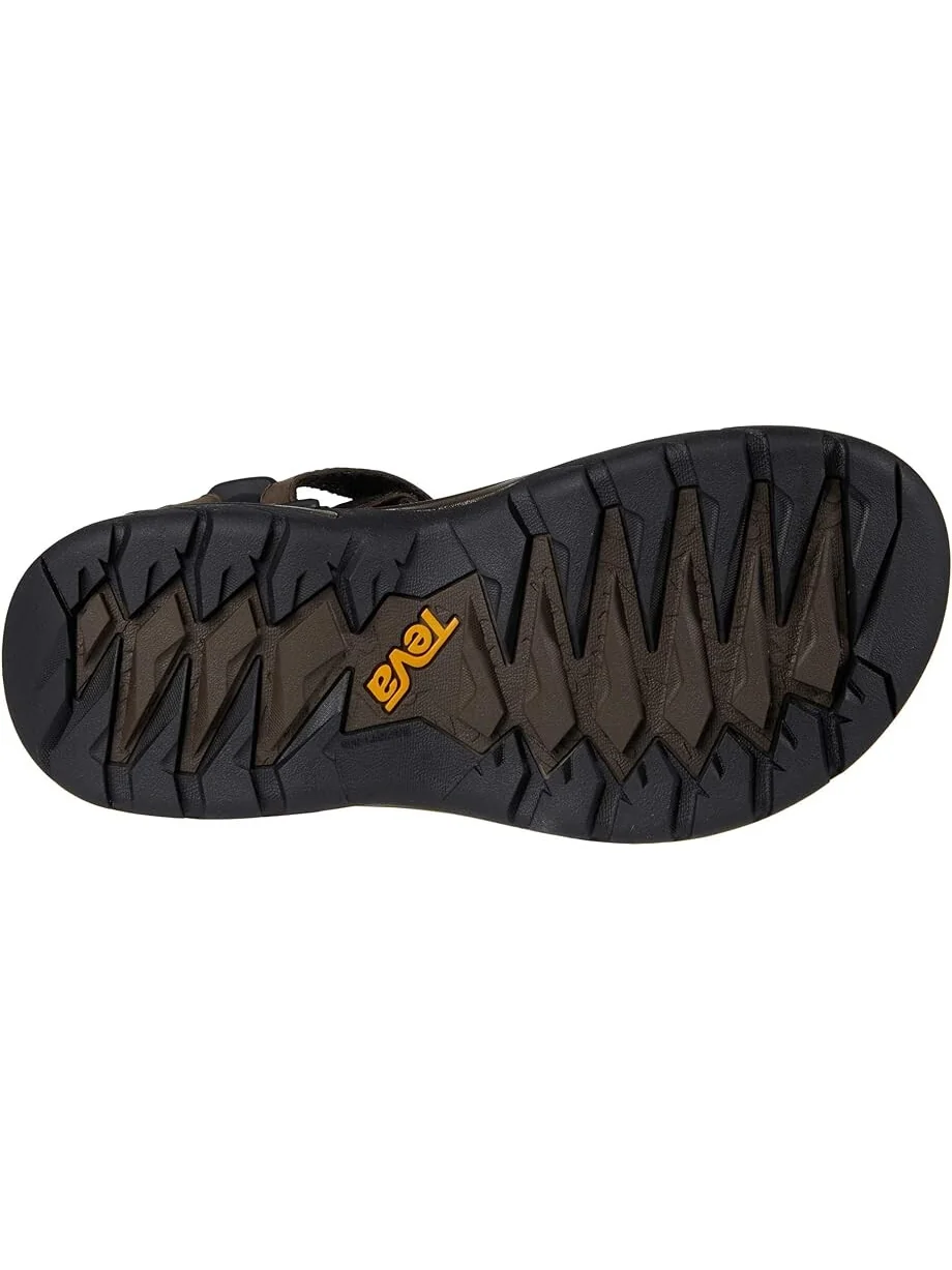 Сандалии Teva Terra Fi 5 Universal Leather, цвет Turkish Coffee — 3