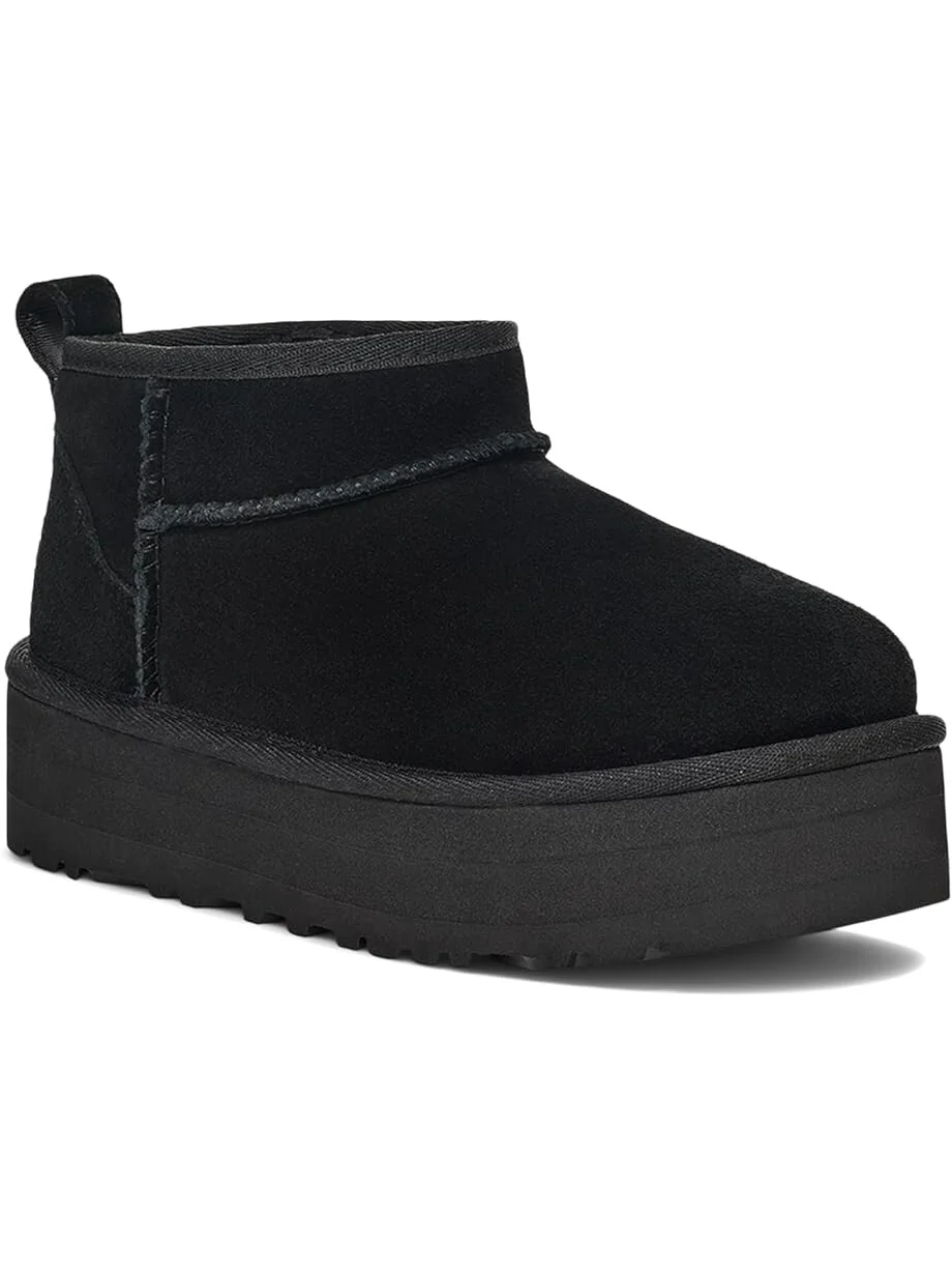 Ботинки UGG Kids Classic Ultra Mini Platform (Little Kid/Big Kid) — 1
