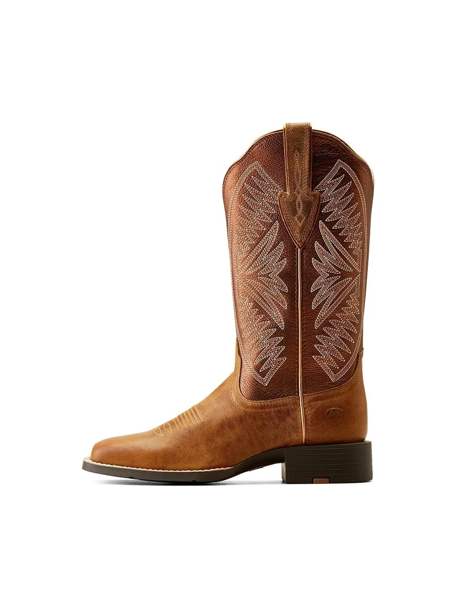 Сапоги женские Ariat Round Up Ruidoso ковбойские с вышивкой — 4