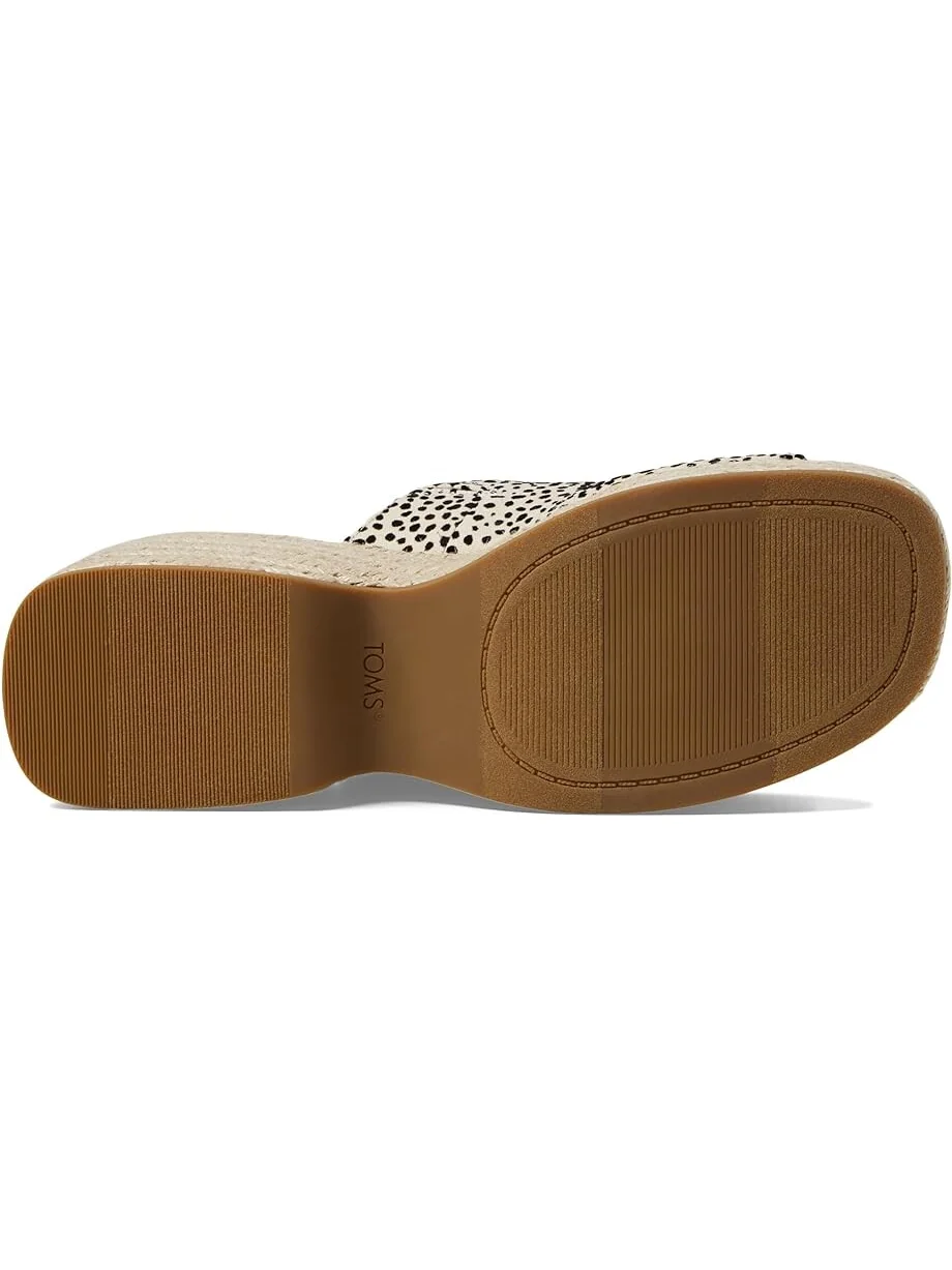 Мюли TOMS Laila, цвет Flocked Mini Cheetah — 3