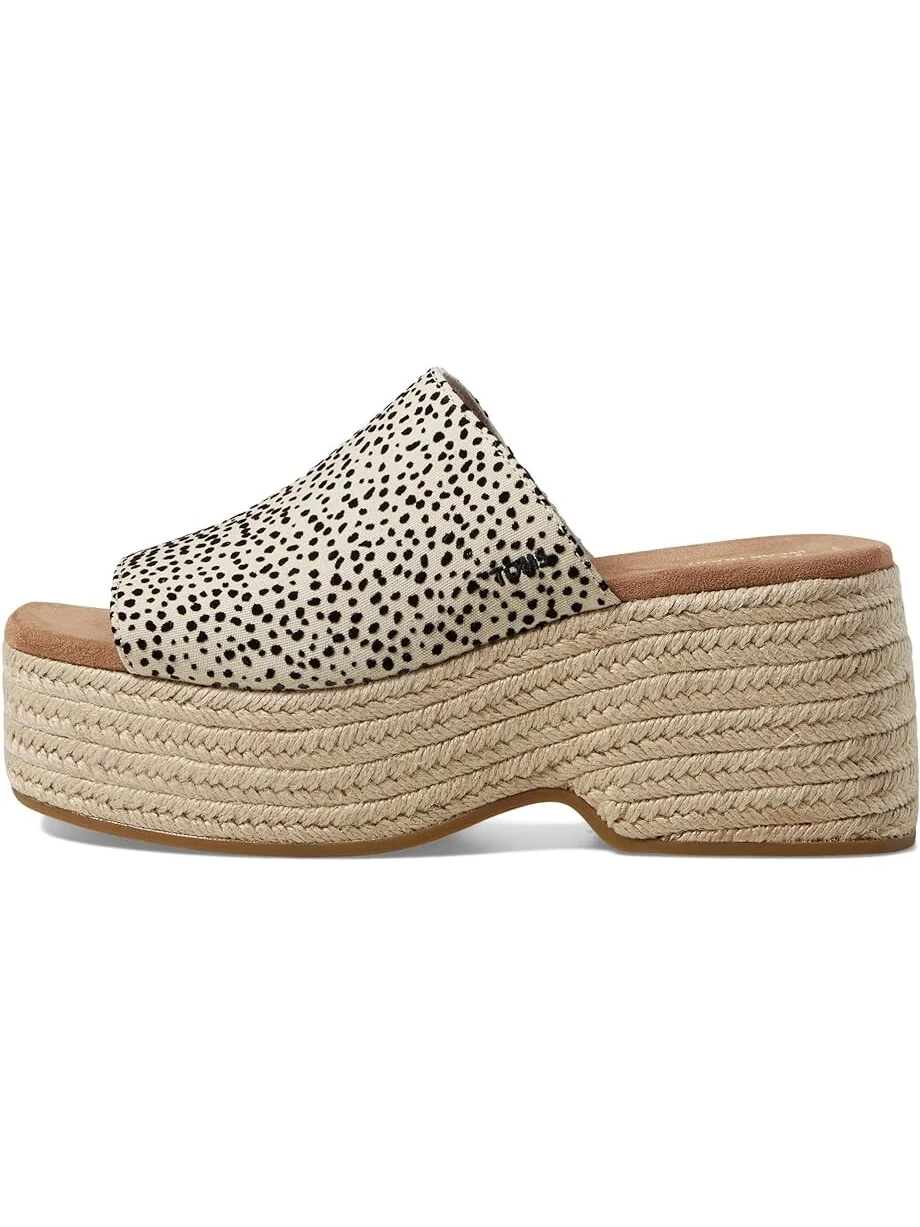 Мюли TOMS Laila, цвет Flocked Mini Cheetah — 4