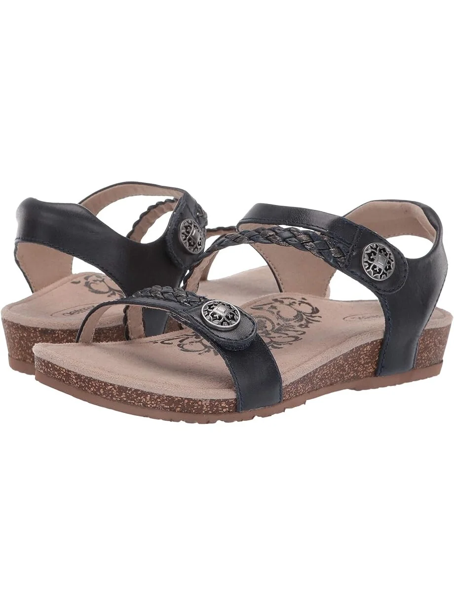Сандалии Aetrex Jillian Quarter Strap — синий