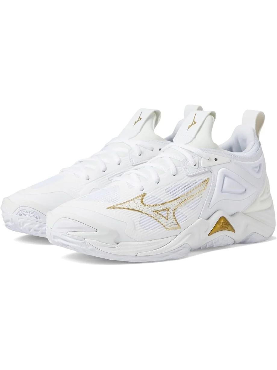 Кроссовки Mizuno Wave Momentum 3 — золотистый