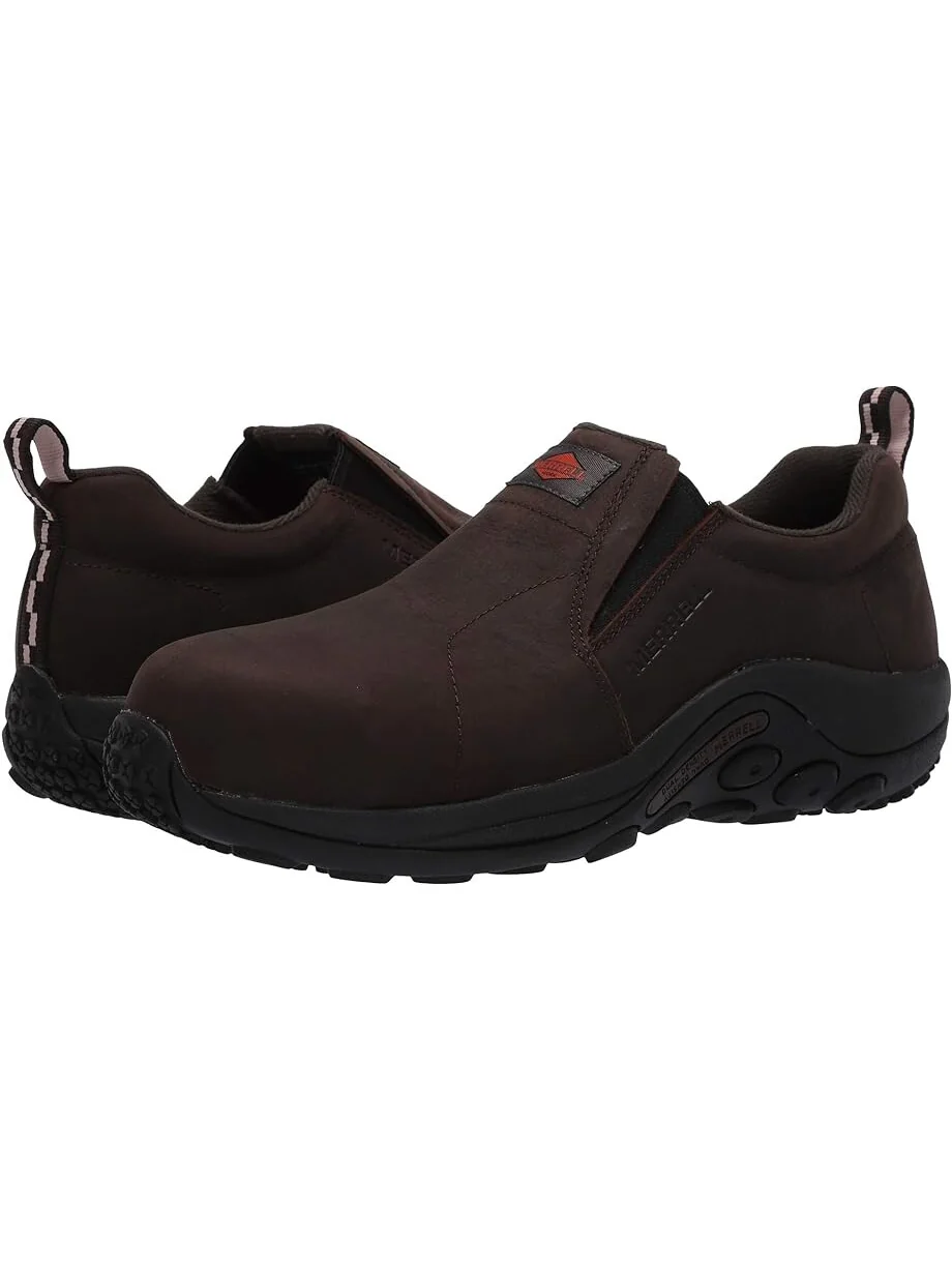 Кроссовки Merrell Work Jungle Moc Leather Composite Toe — коричневый