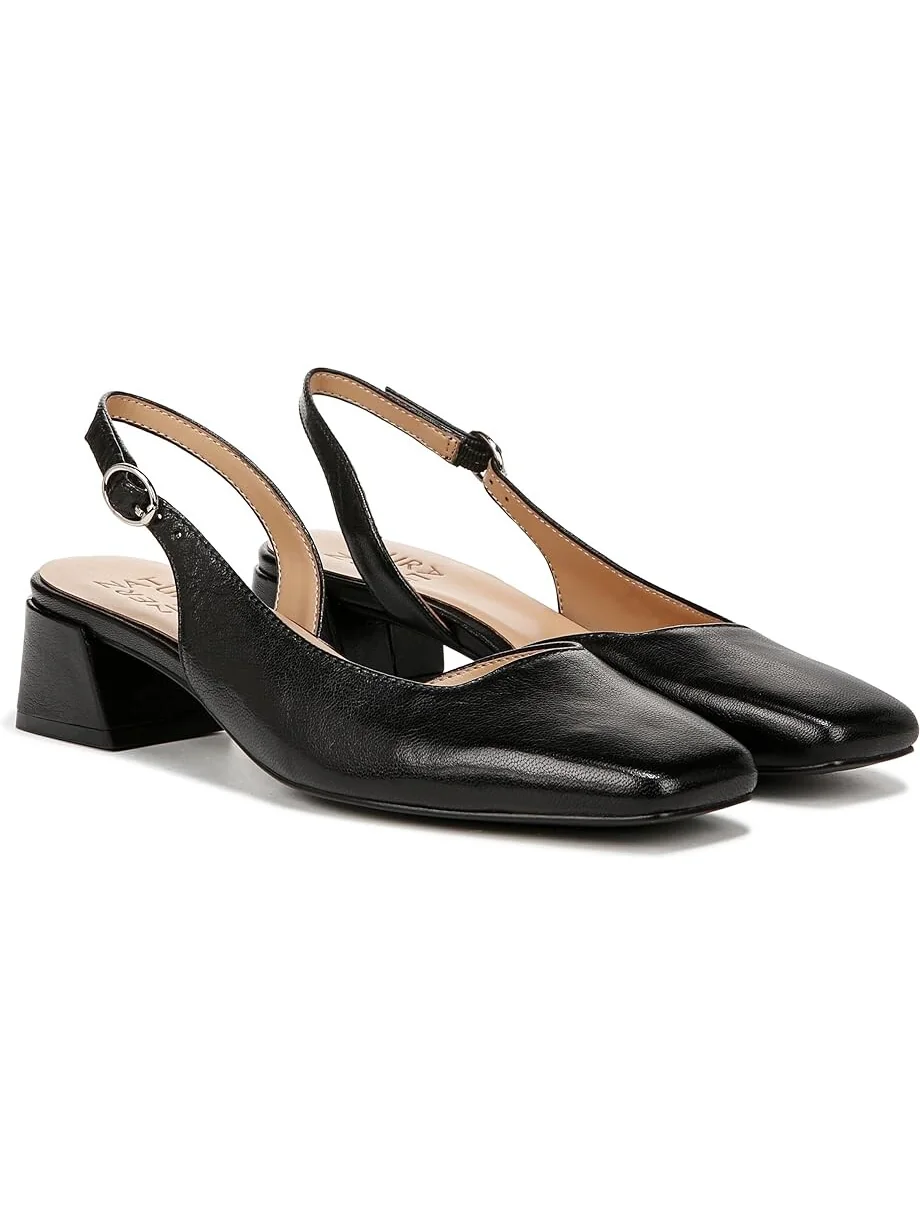Туфли Naturalizer Jayla Low Heel Slingback Dress Shoes — 1