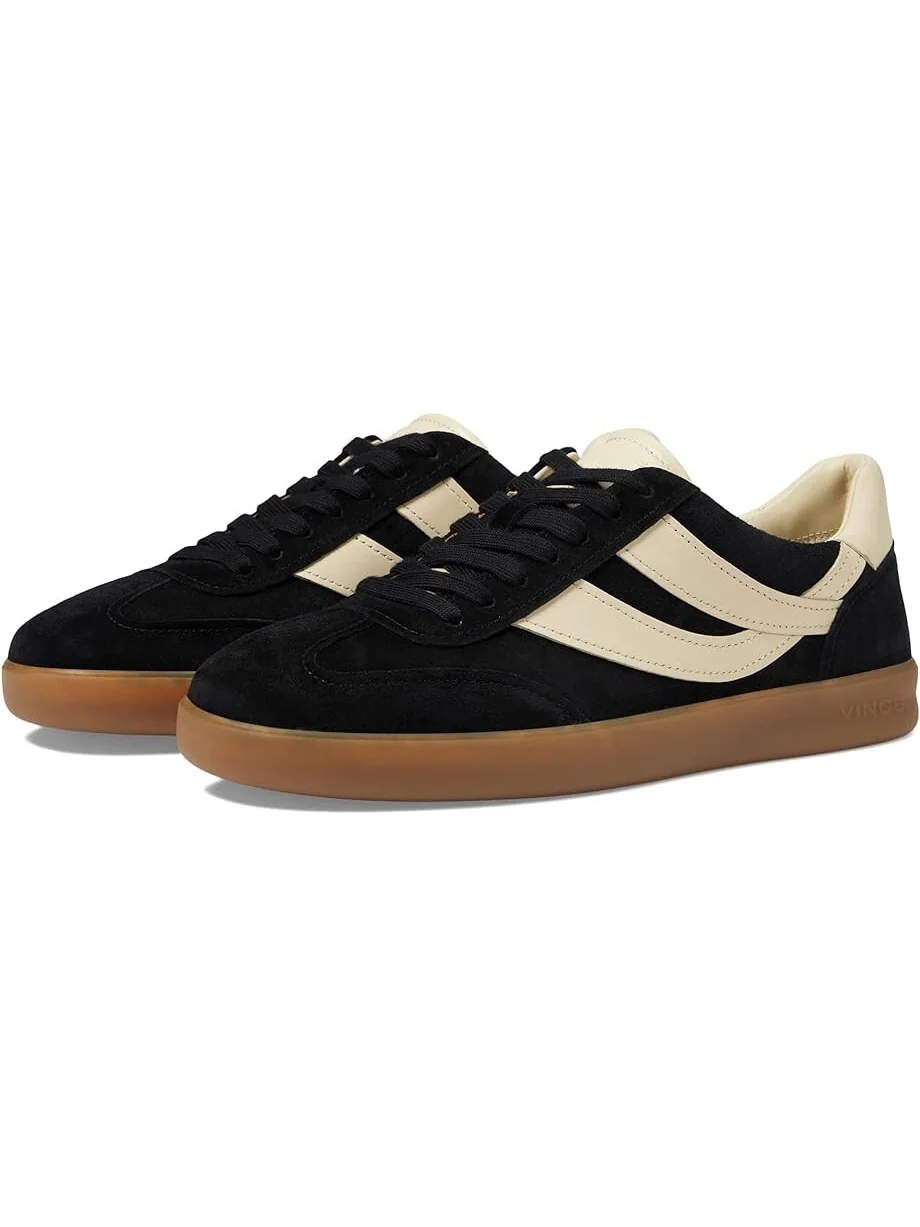 Кроссовки Vince Oasis-M Lace-Up Retro Sneakers — черный