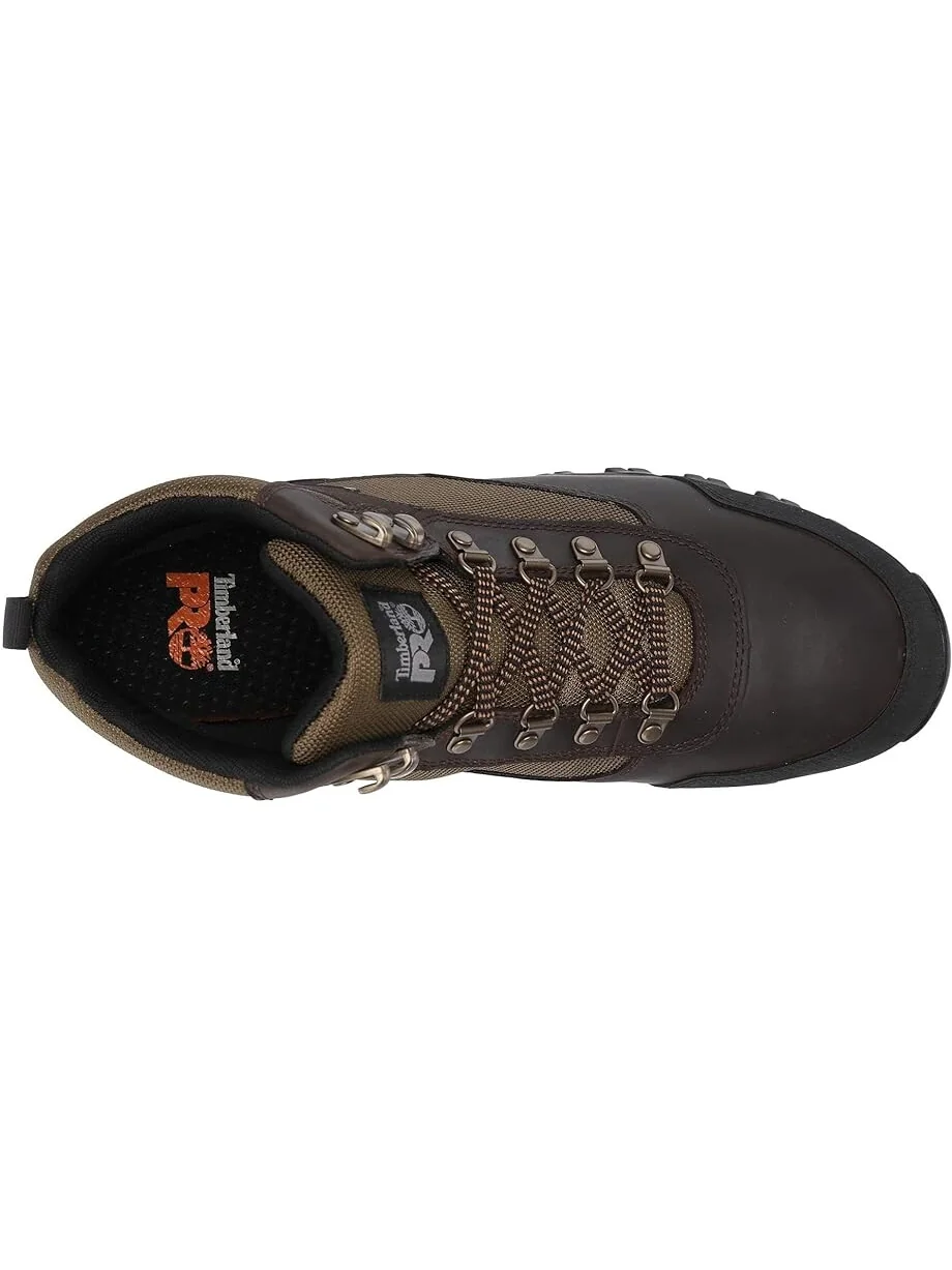 Ботинки мужские Timberland PRO Keele Ridge Work Steel Safety Toe, водонепроницаемые, коричневый нубук — 2