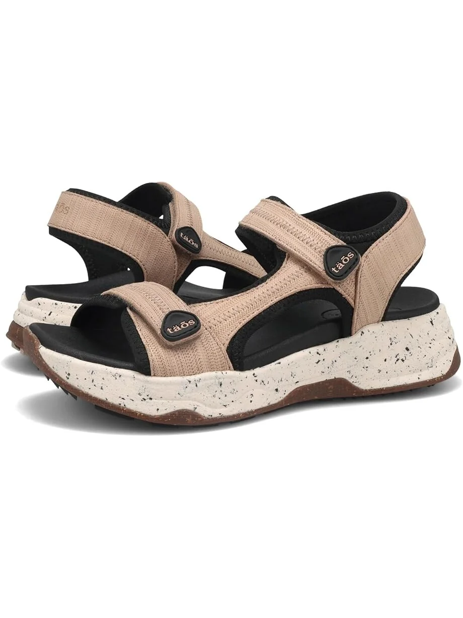 Сандалии Taos Footwear Super Side, цвет Natural Emboss — 1