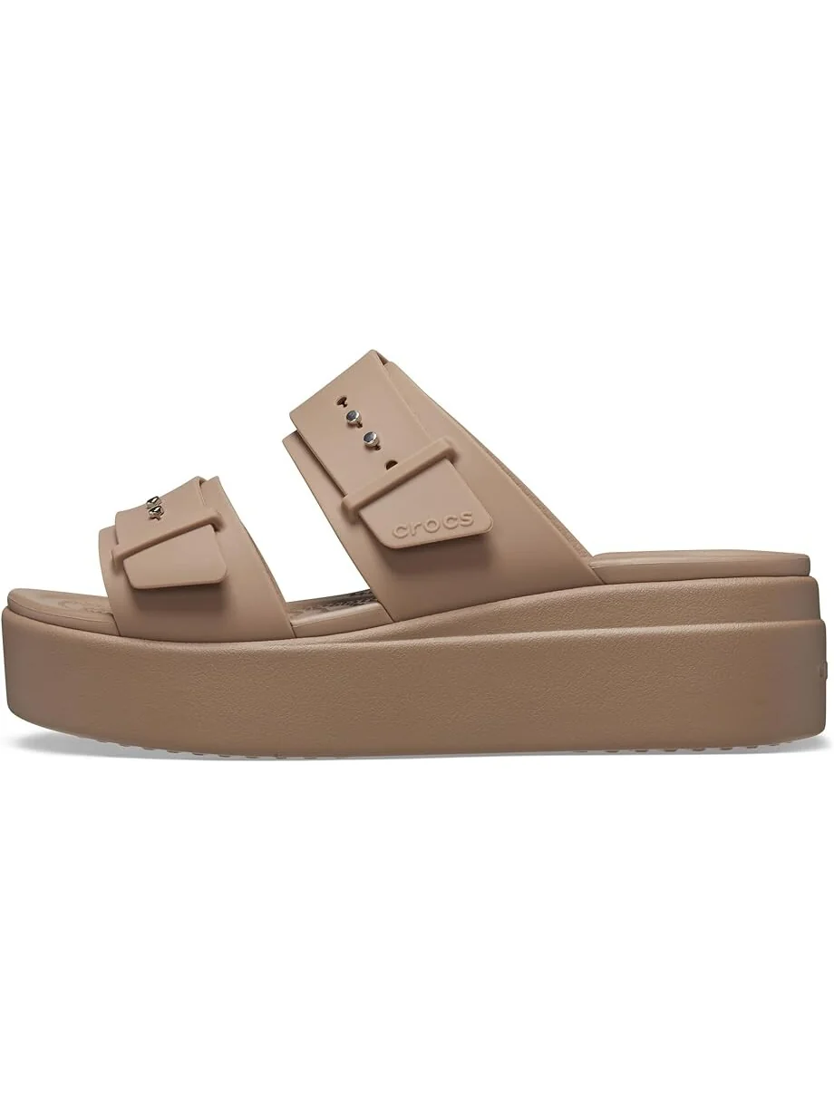Сандалии Crocs Brooklyn Buckle Low Wedge — 4