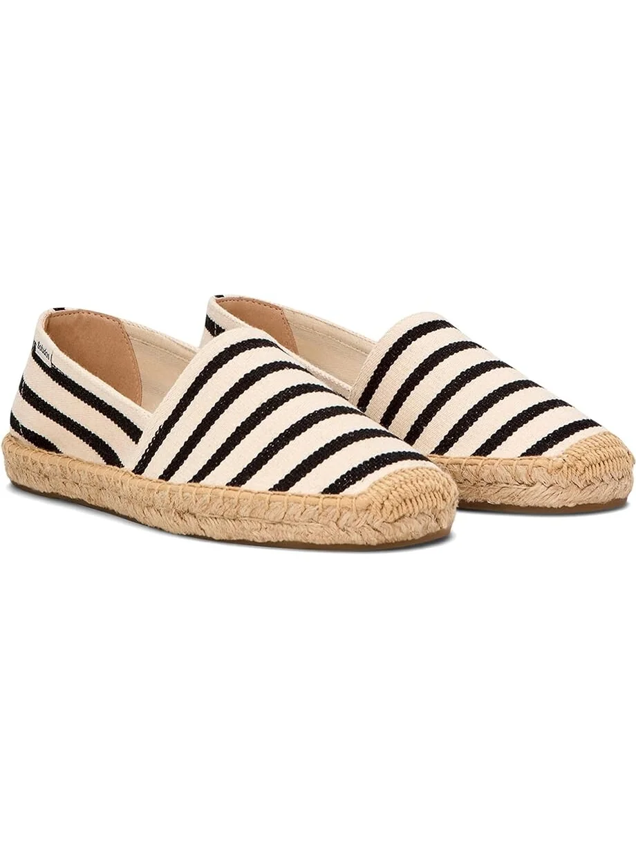 Туфли на плоской подошве Soludos Original Espadrille — черный