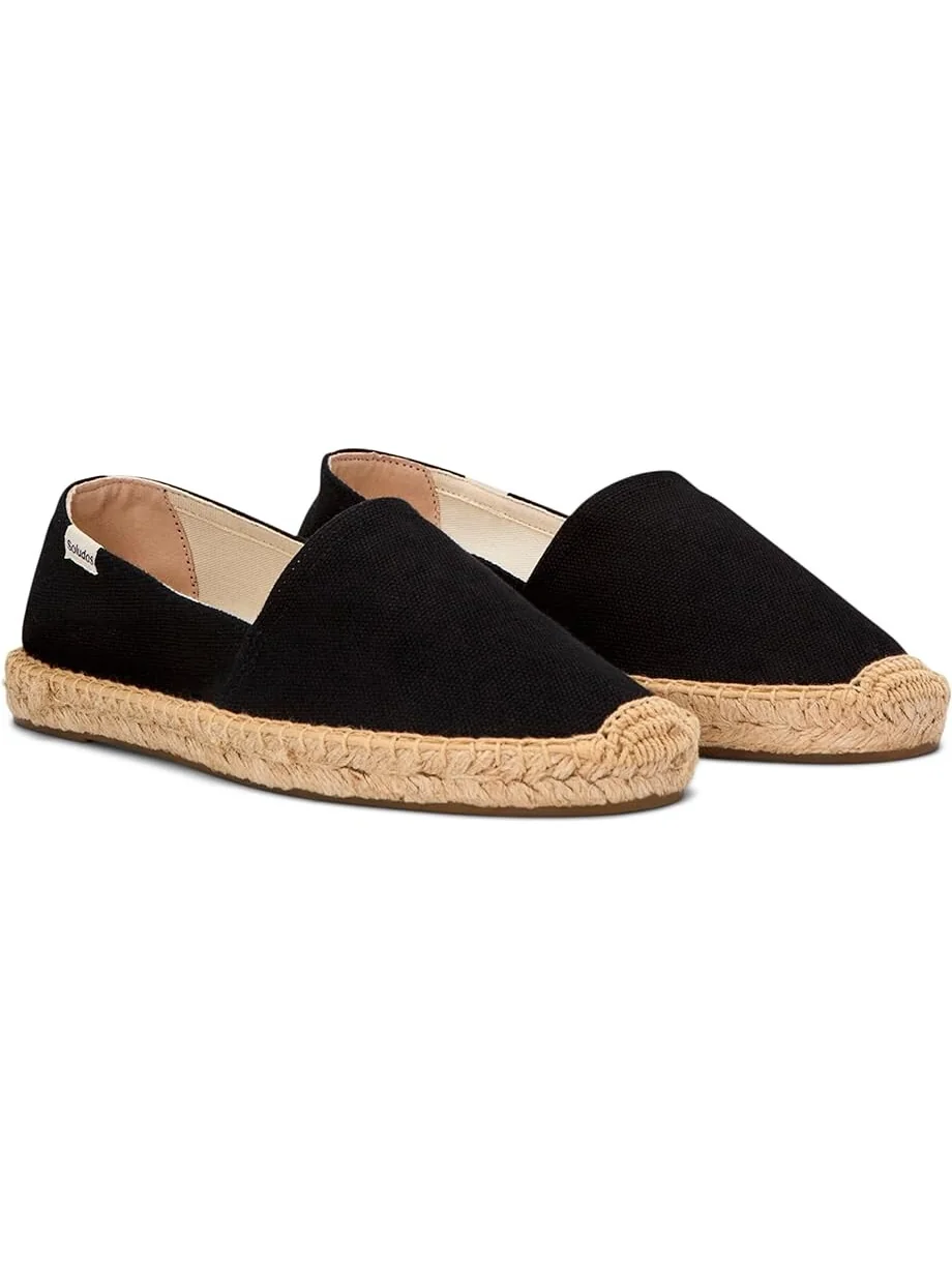 Туфли на плоской подошве Soludos Original Espadrille — черный