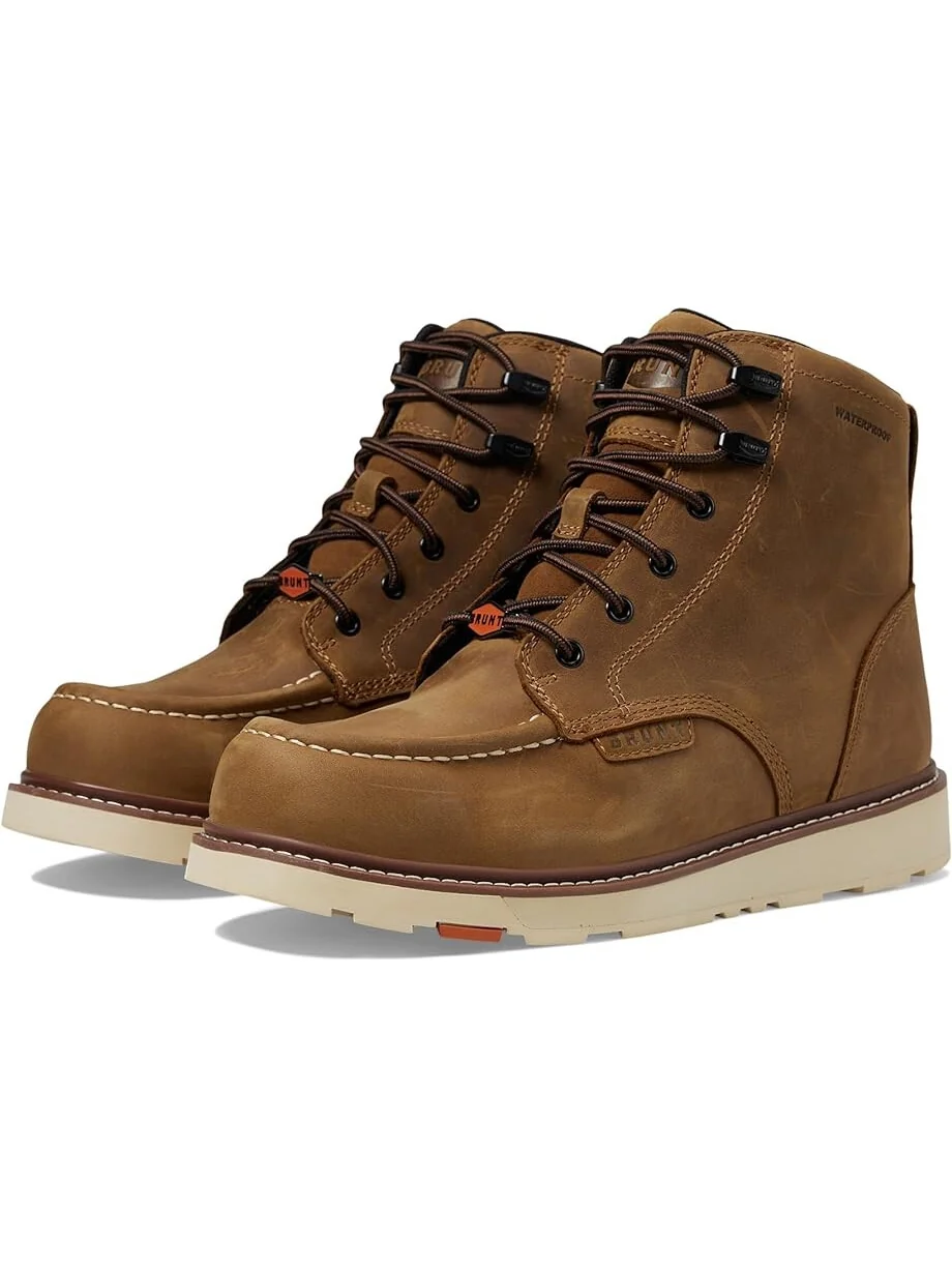 Ботинки BRUNT The Marin Soft Toe — коричневый