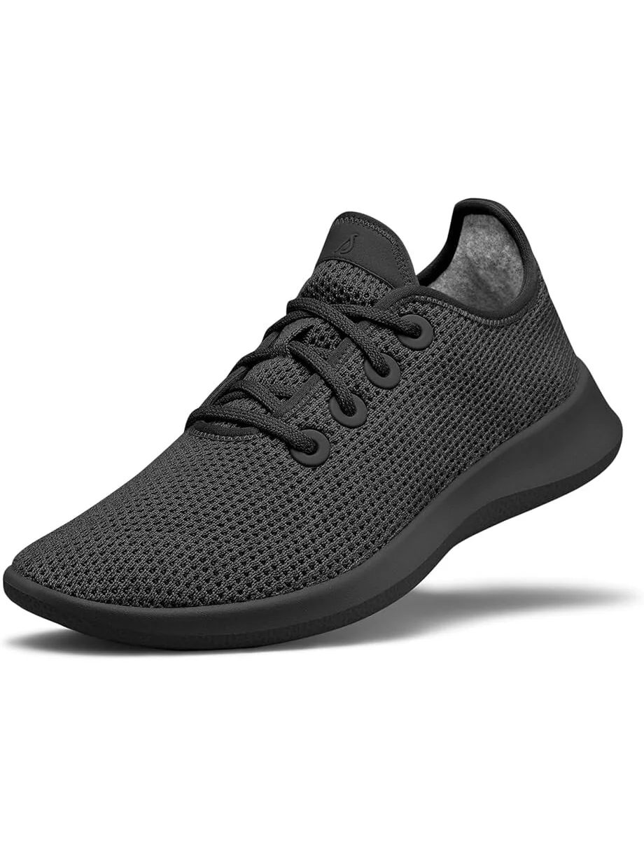 Туфли на плоской подошве Allbirds Tree Runner — черный