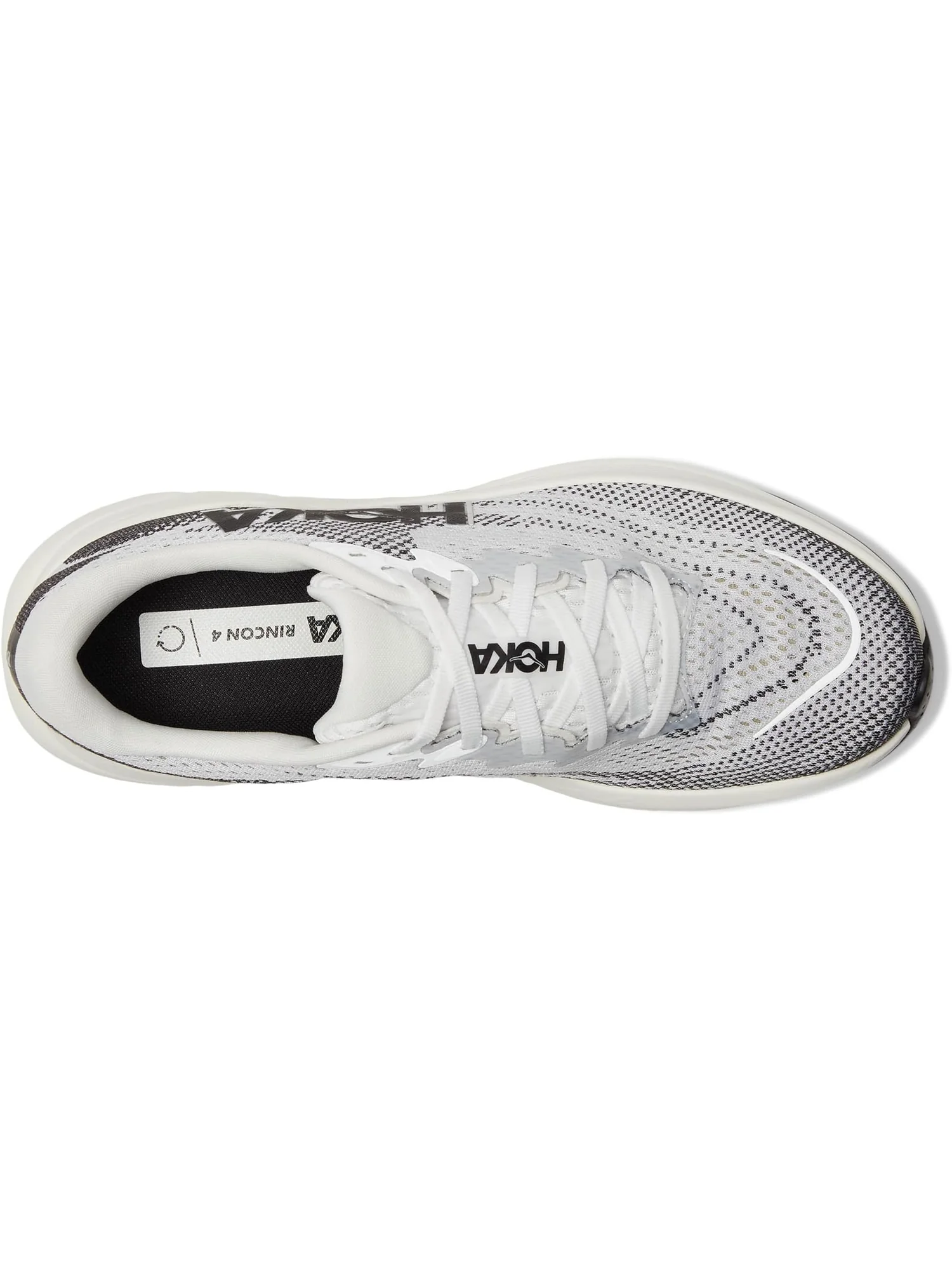 Кроссовки Hoka Rincon 4 — изображение 2 из 7, белый/черный