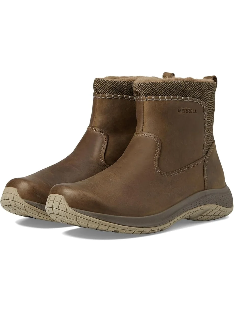 Ботинки женские Merrell Encore Ice 5 Mid Zip зимние с мехом — 1