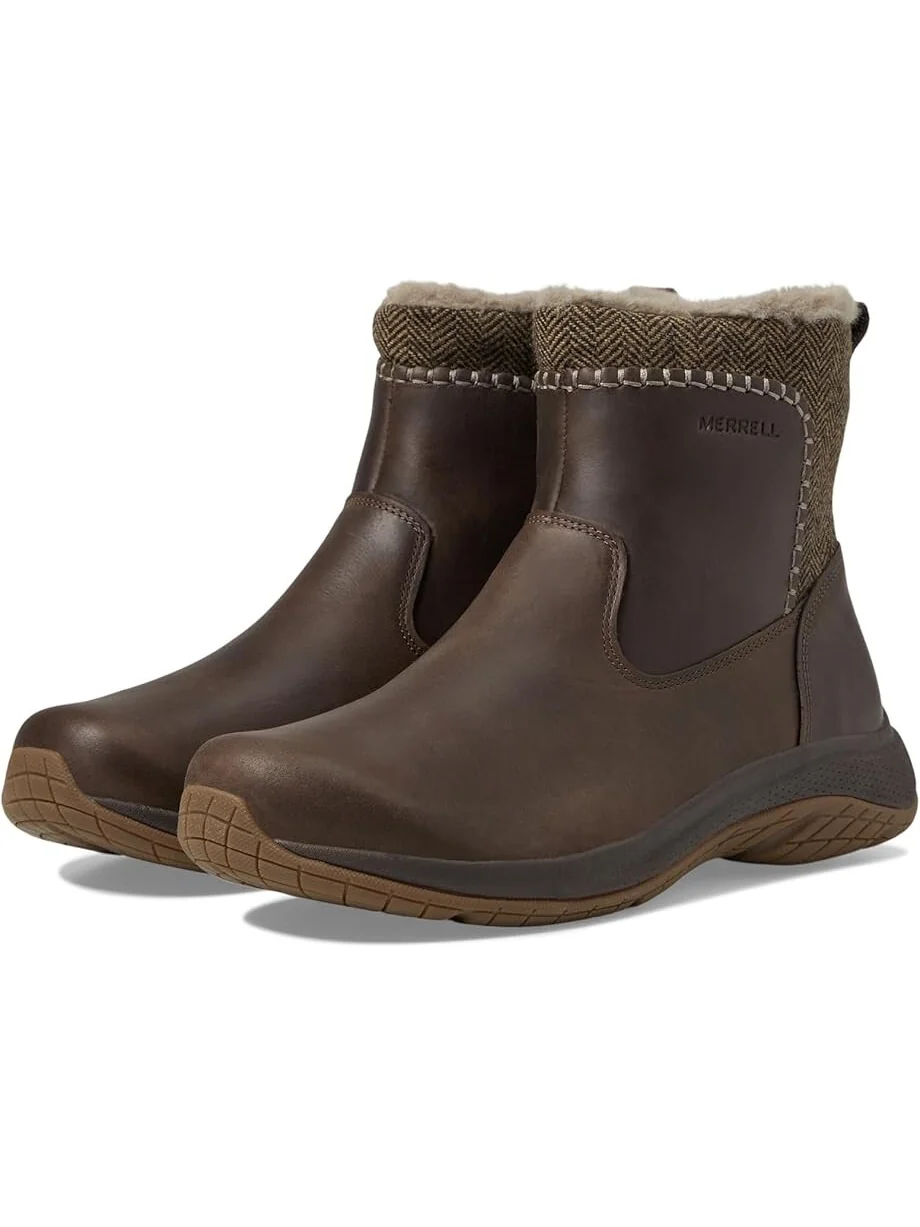 Ботинки женские Merrell Encore Ice 5 Mid Zip зимние с мехом — 1