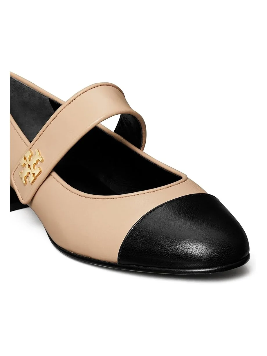 Туфли на плоской подошве Tory Burch Cap-Toe Mary Jane Heel Ballet 25mm — 4