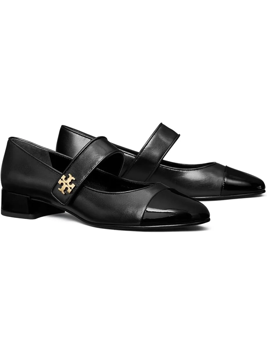 Туфли на плоской подошве Tory Burch Cap-Toe Mary Jane Heel Ballet 25mm — 1