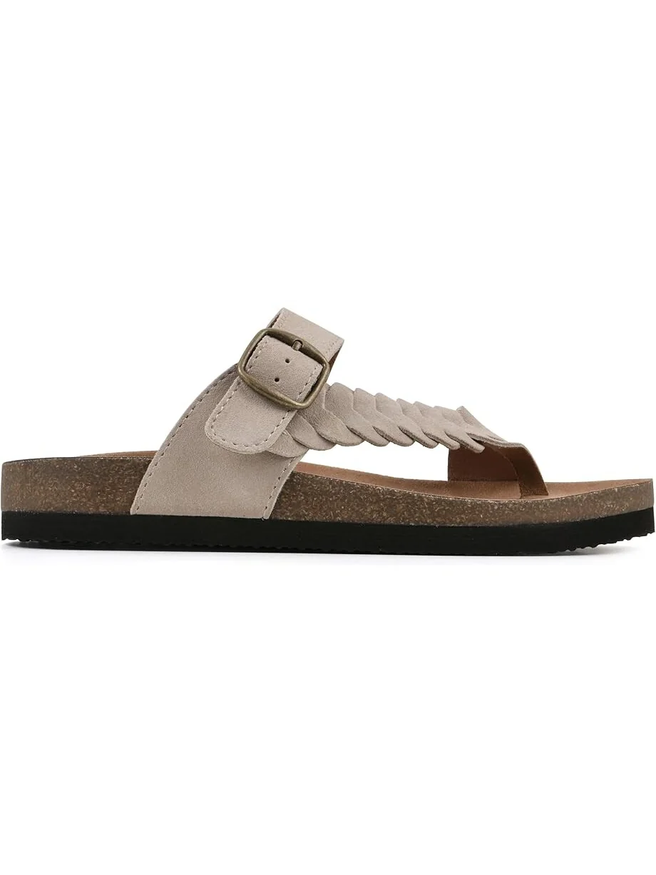 Сандалии White Mountain Happier, цвет Sandal Wood/Suede — 4
